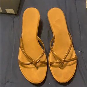 Nine West platform sandals size 9.5